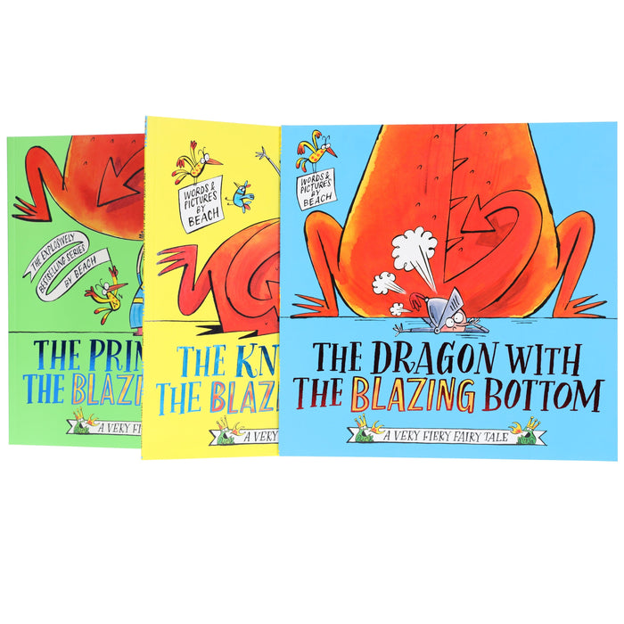A Very Fiery Fairy Tale Series by Beach 3 Books Collection Set - Ages 3+ - Paperback 0-5 Simon & Schuster