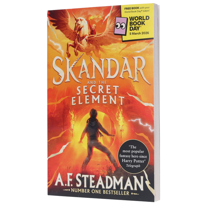 Skandar and the Secret Element: World Book Day 2026 by A.F. Steadman - Ages 8+ - Paperback 7-9 Simon & Schuster