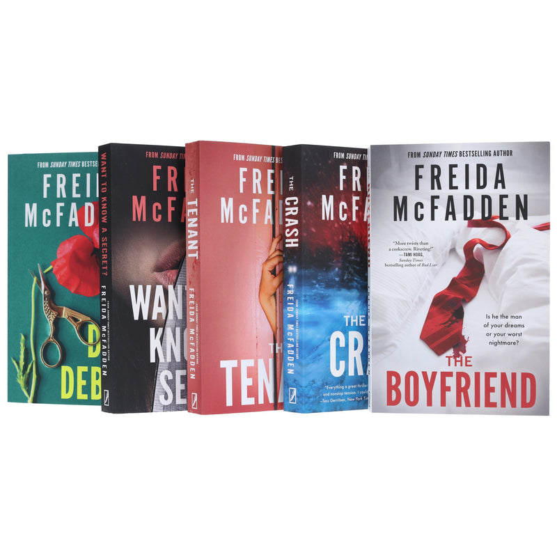 Freida McFadden Collection 5 Books Set - Fiction - Paperback Fiction Sourcebooks