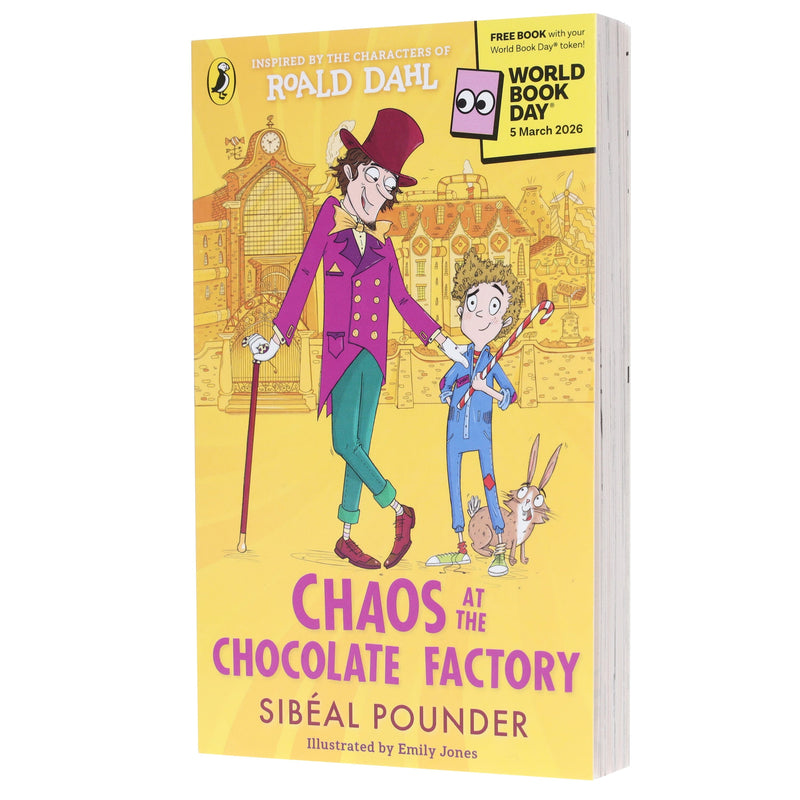 Chaos at the Chocolate Factory: World Book Day 2026 by Roald Dahl & Sibéal Pounder - Ages 7-11 - Paperback 7-9 Penguin Random House