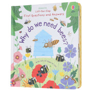 Why Do We Need Bees? (Usborne: Lift-the-Flap First Questions and Answers) by Katie Daynes - Ages 4+ - Board Book 3-5 Usborne Publishing Ltd