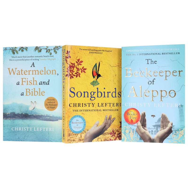 The Beekeeper of Aleppo by Christy Lefteri 3 Books Collection Set - Fiction - Paperback Fiction Hachette