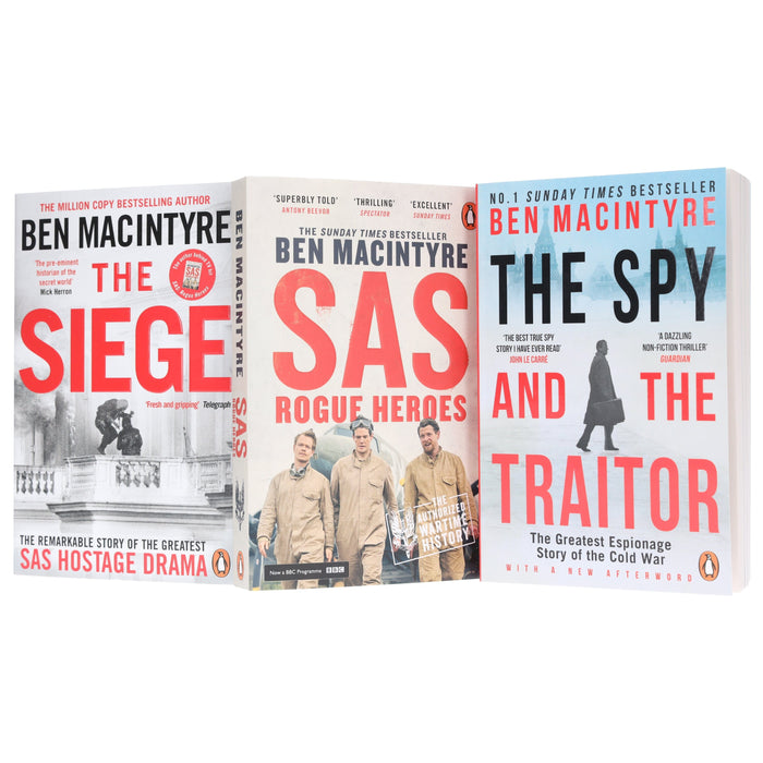Ben Macintyre 3 Books Collection Set - Non Fiction - Paperback Non-Fiction Penguin Random House