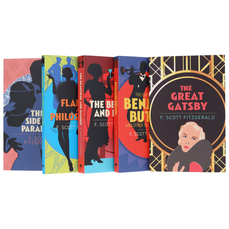 The Classic F. Scott Fitzgerald Collection 5 Books Box Set - Fiction - Paperback Fiction Arcturus Publishing Ltd