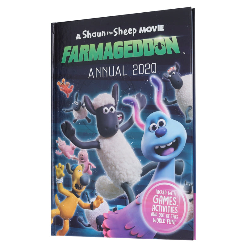 A Shaun the Sheep Movie Farmageddon Annual 2020 Book By Sweet Cherry Publishing - Ages 6-9 - Hardback 7-9 Sweet Cherry Publishing
