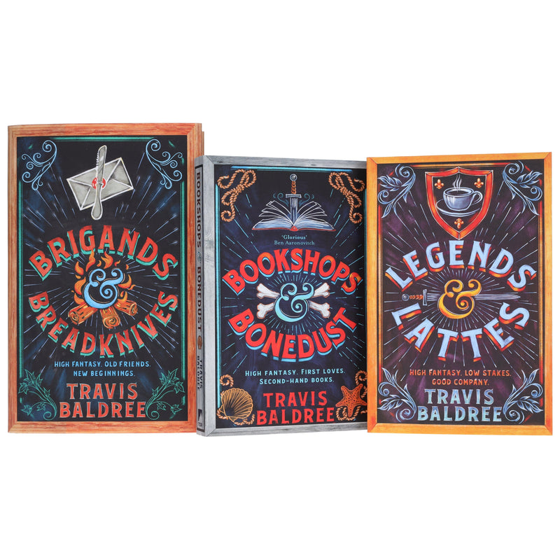 Legends & Lattes Series by Travis Baldree 3 Books Collection Set - Fiction - Paperback/Hardback Fiction Macmillan