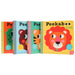 Peekaboo: Lion, Zoo, Bear & Dinosaur by Camilla Reid Illustrated 4 Books Collection Set - Ages 0-5 - Board Book 0-5 Nosy Crow Ltd