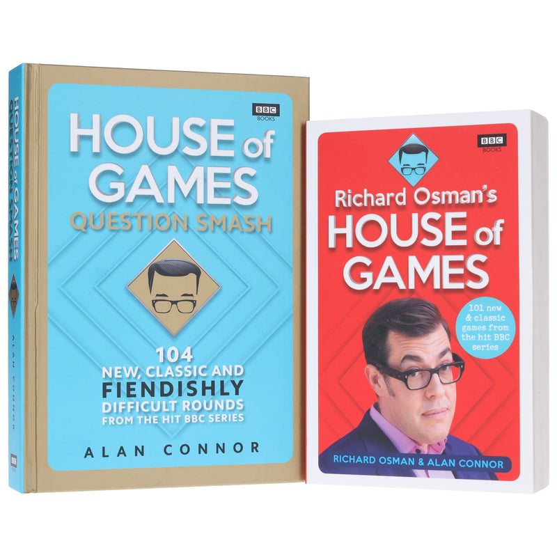 House of Games & Question Smash By Richard Osman and Alan Connor 2 Books Collection Set - Non Fiction - Paperback/Hardback Non-Fiction Penguin Random House