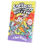 The Captain Underpants' Extra-Crunchy Book O'Fun! By Dav Pilkey - Ages 8-12 - Paperback 9-14 Scholastic