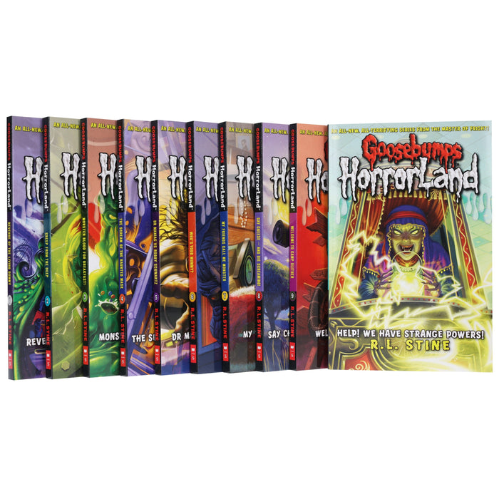 Goosebumps HorrorLand 10 Books Collection by R. L. Stine - Ages 9-14 - Paperback 9-14 Scholastic