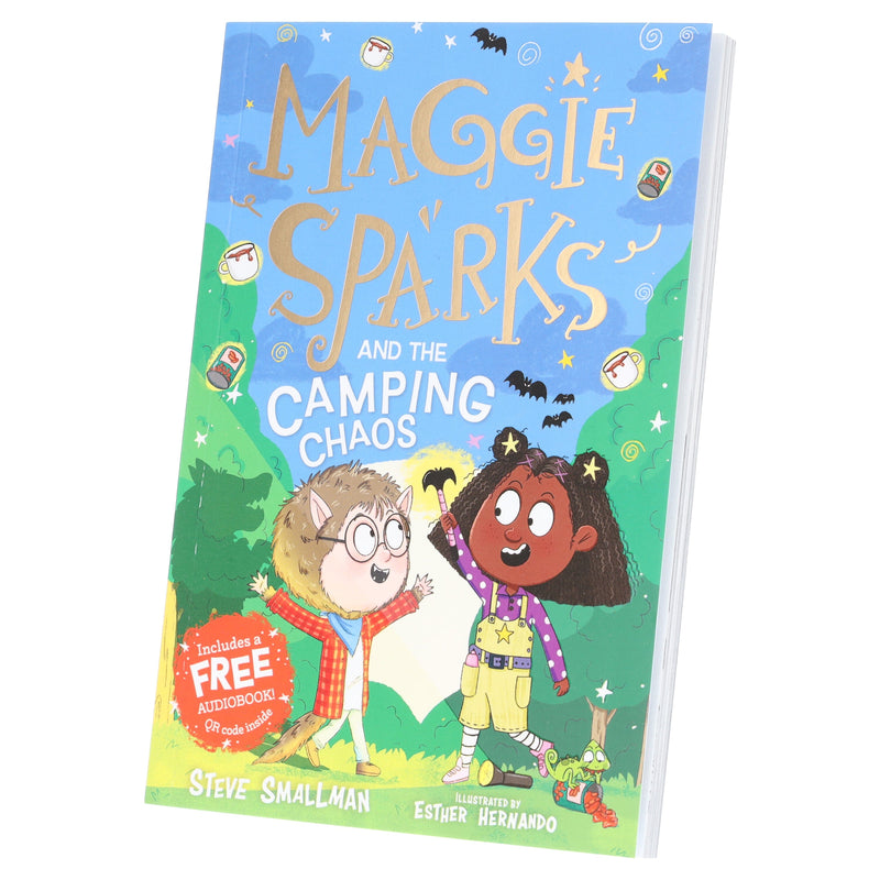 Maggie Sparks and the Camping Chaos: A Story of a Little Witch, Magic and Family Holidays: by Steve Smallman - Ages 5-7 - Paperback 5-7 Sweet Cherry Publishing