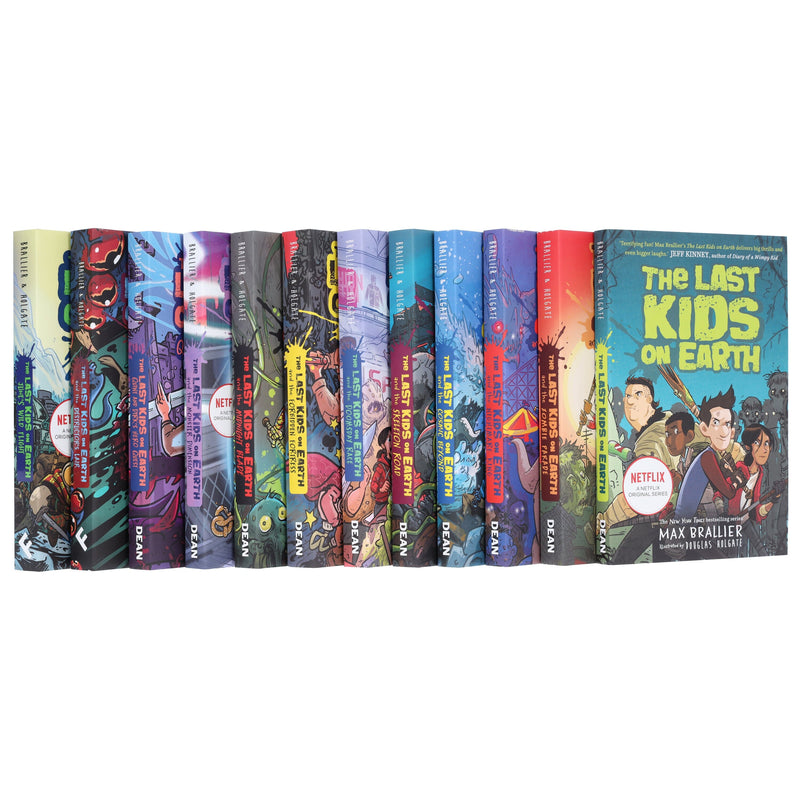 Last Kids on Earth Series by Max Brallier 12 Books Collection Set - Ages 8-12 - Paperback 9-14 HarperCollins Publishers