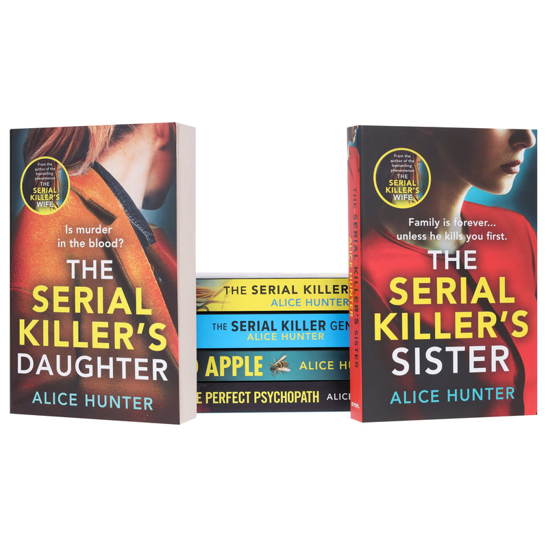 The Serial Killer Series By Alice Hunter 6 Books Collection Set - Fiction - Paperback Fiction HarperCollins Publishers
