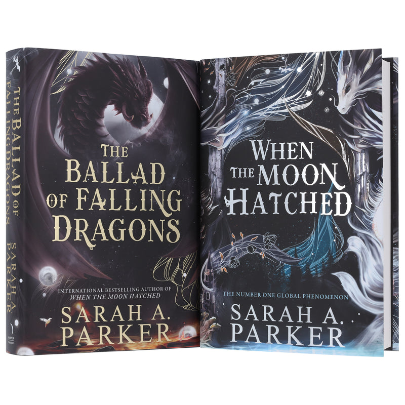 The Moonfall Series by Sarah A. Parker 2 Books Collection Set - Fiction - Hardback