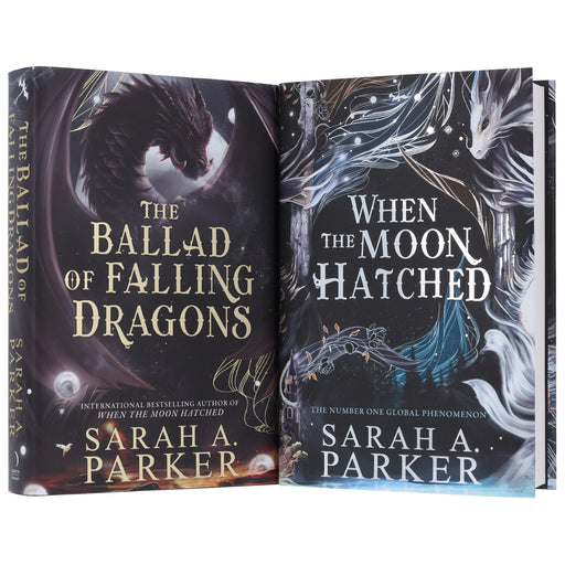The Moonfall Series by Sarah A. Parker 2 Books Collection Set - Fiction - Hardback Fiction HarperCollins Publishers