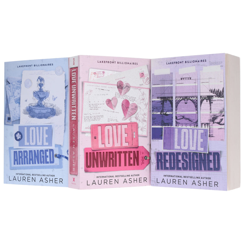 Lakefront Billionaires Series By Lauren Asher 3 Books Collection Set - Fiction - Paperback Fiction Hachette
