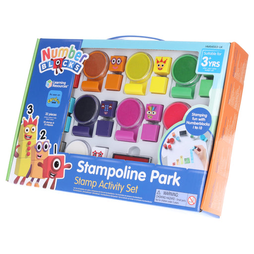 Numberblocks Stampoline Park Stamp Activity Set by Learning Resources - Ages 3+ Educational Toys Learning Resources