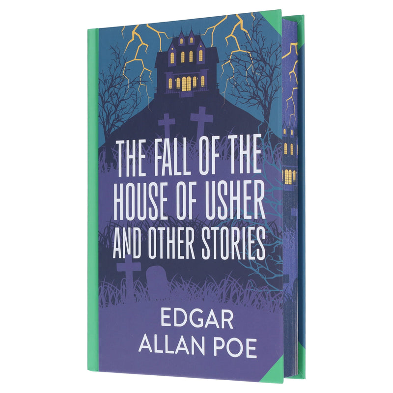 The Fall of the House of Usher & Other Stories by Edgar Allan Poe - Fiction - Sprayed Edges Hardback Fiction Wilco Books