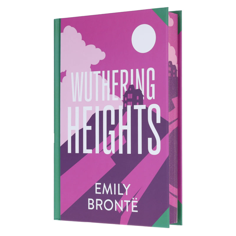 Wuthering Heights by Emily Bronte - Fiction - Sprayed Edge Hardback Fiction Wilco Books
