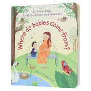 Where Do Babies Come from? (Usborne: Lift-The-Flap First Questions & Answers) - Ages 3-5 - Board Book 3-5 Usborne Publishing Ltd