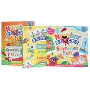 Numberblocks Colouring Fun & Sticker Activity Book Collection 3 Books Set - Ages 3+ - Paperback 0-5 Sweet Cherry Publishing