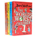 The World's Worst Children Series by David Walliams: Illustrated 4 Books Collection Set - Ages 7-12 -Paperback 7-9 HarperCollins Publishers