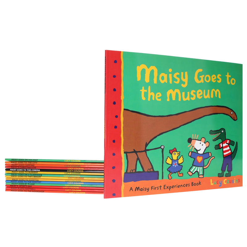 Maisy Mouse First Experience By Lucy Cousins: 15 Books Children Set - Ages 0-5 - Paperback 0-5 Walker Books Ltd