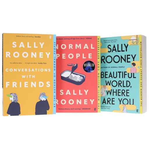 Beautiful World, Where Are You Sally, Normal People & Conversations with Friends By Sally Rooney: 3 Books Collection Set - Fiction - Paperback Fiction Faber & Faber