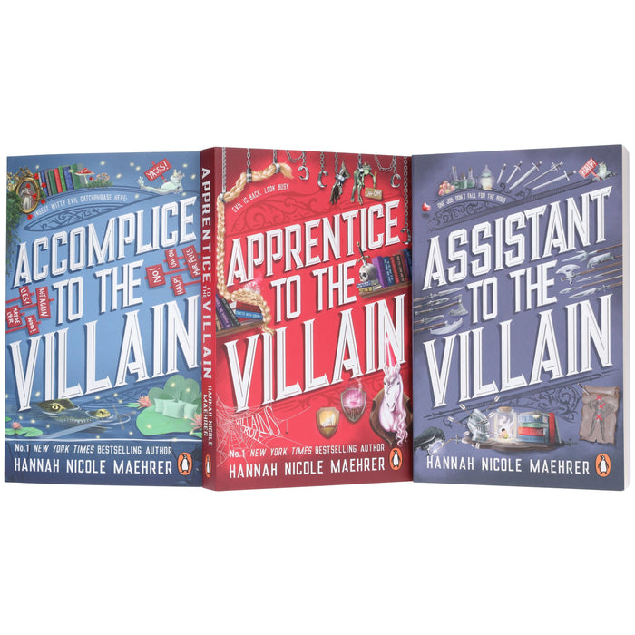 Assistant to the Villain Series By Hannah Nicole Maehrer 3 Books Collection Set - Fiction - Paperback Fiction Penguin Random House