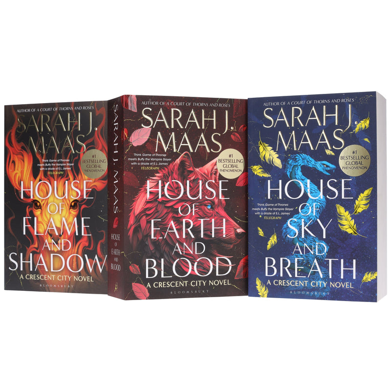 Crescent City Series by Sarah J. Maas 3 Books Collection Set - Fiction - Paperback Fiction Bloomsbury Publishing PLC