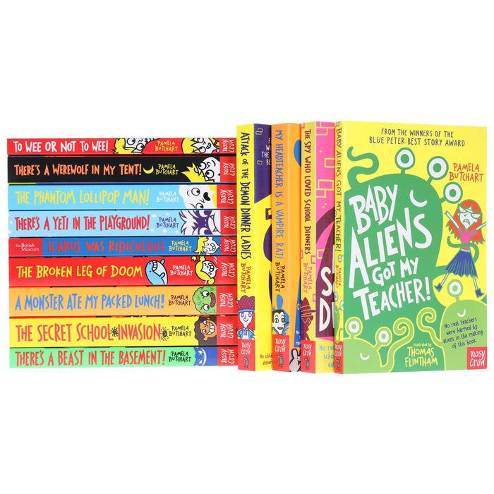 Baby Aliens Series By Pamela Butchart illustrated 13 Books Collection Set – Ages 7-10 – Paperback 7-9 Nosy Crow Ltd