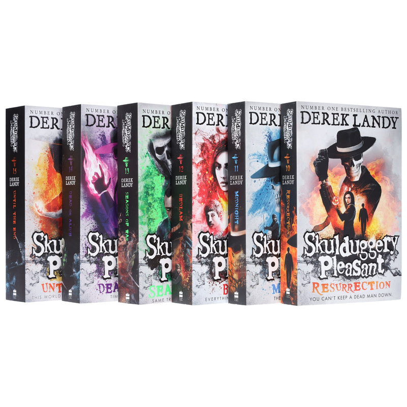Skulduggery Pleasant Series (Book 10-15) by Derek Landy 6 Books Collection Set - Ages 11-14 - Paperback 9-14 HarperCollins Publishers