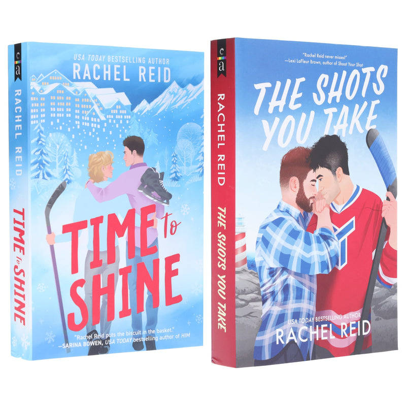 Rachel Reid Collection (Time to Shine & The Shots you Take) 2 Books Set - Fiction - Paperback Fiction Harlequin (UK)