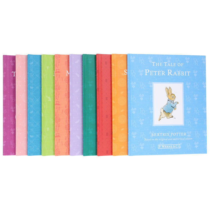 Peter Rabbit Library Coloured Jackets 10 Books Box Set Collection by Beatrix Potter - Ages 5-7 - Hardback 5-7 Penguin Random House