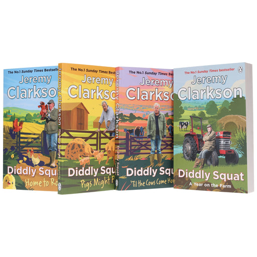 Diddly Squat Series By Jeremy Clarkson: 4 Books Collection Set - Fiction - Paperback Fiction Penguin Random House