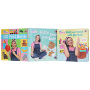 Ms Rachel's Collection Illustrated 3 Books: Early Learning & Speech Development Set - Ages 1-5 - Paperback 0-5 Ladybird