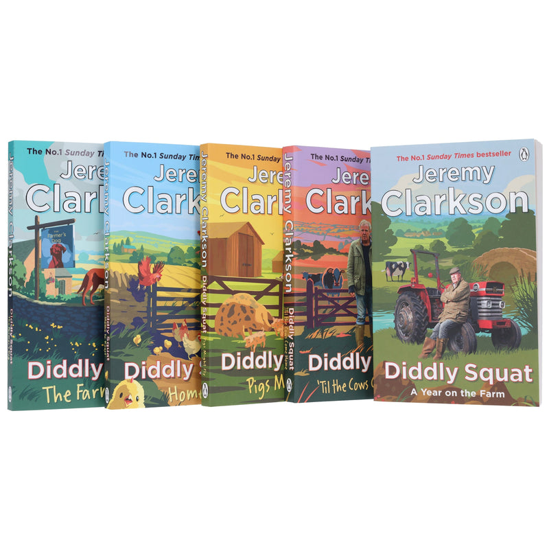 Diddly Squat Series By Jeremy Clarkson: 5 Books Collection Set - Fiction - Paperback Fiction Penguin Random House