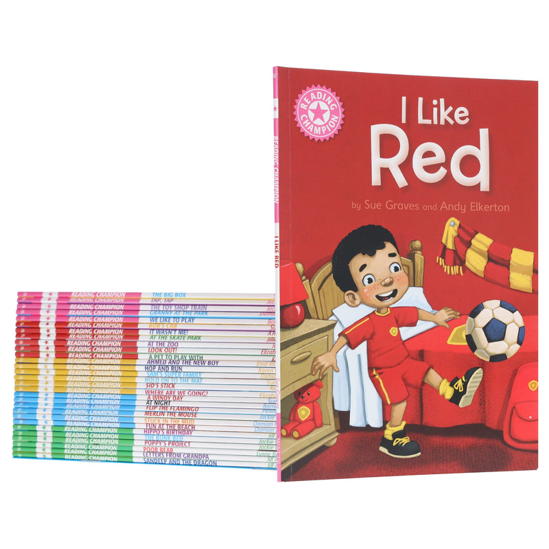 Reading Champions for New Readers 30 Books Set Level 1 to 5 (Beginners Collection Series 1) - Ages 0-5- Paperback 0-5 The Watts Publishing Group