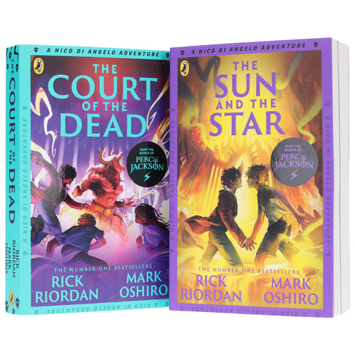 A Nico di Angelo Adventures Series by Rick Riordan & Mark Oshiro 2 Books Collection Set - Ages 9-17 - Paperback 9-14 Penguin Random House