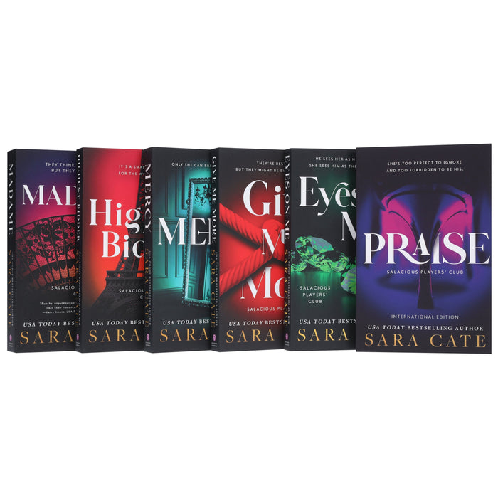 Salacious Players' Club Series By Sara Cate 6 Books Collection Set - Fiction - Paperback Fiction Sourcebooks, Inc