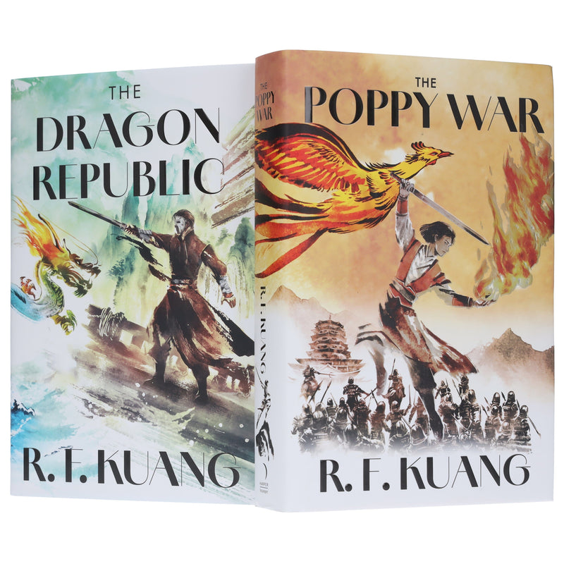 The Poppy War Series by R.F. Kuang 2 Books Collector's Edition Set - Fiction - Hardback Fiction HarperCollins Publishers