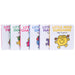 Little Miss 6 Mini Books Pocket Library By Roger Hargreaves - Ages 1-5 - Board Book 0-5 HarperCollins Publishers