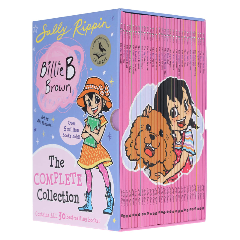 Billie B Brown: The Complete Collection by Sally Rippin 30 Books Box Set - Ages 5+ - Paperback 5-7 Hardie Grant Books