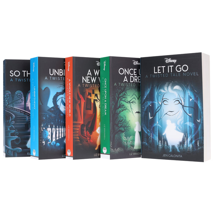Disney Twisted Tales Series 5 Books Collection Set - Ages 9+ - Paperback 9-14 Autumn Publishing
