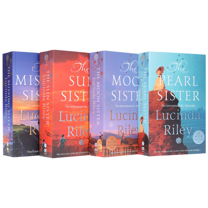 The Seven Sisters Series By Lucinda Riley 4 Books Collection Set - Fiction - Paperback Fiction Macmillan