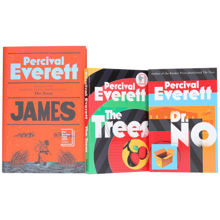 Percival Everett's Dr. No, The Trees & James: 3 Books Collection Set - Fiction - Paperback/Hardback Fiction Pan Macmillan