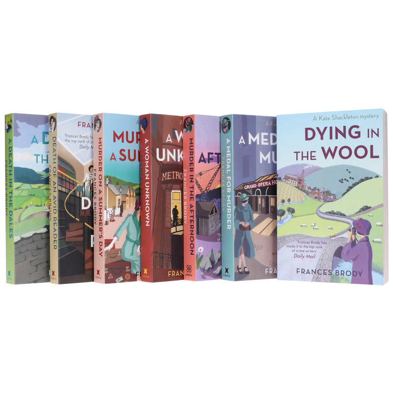Kate Shackleton Mysteries by Frances Brody 7 Books Collection Set - Fiction - Paperback Fiction Hachette
