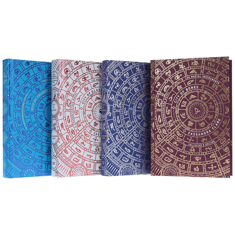 The Mortal Instruments by Cassandra Clare (A Shadowhunters Novel) 4 Book Collector's Edition Set - Ages 14+ - Hardback Fiction Walker Books Ltd