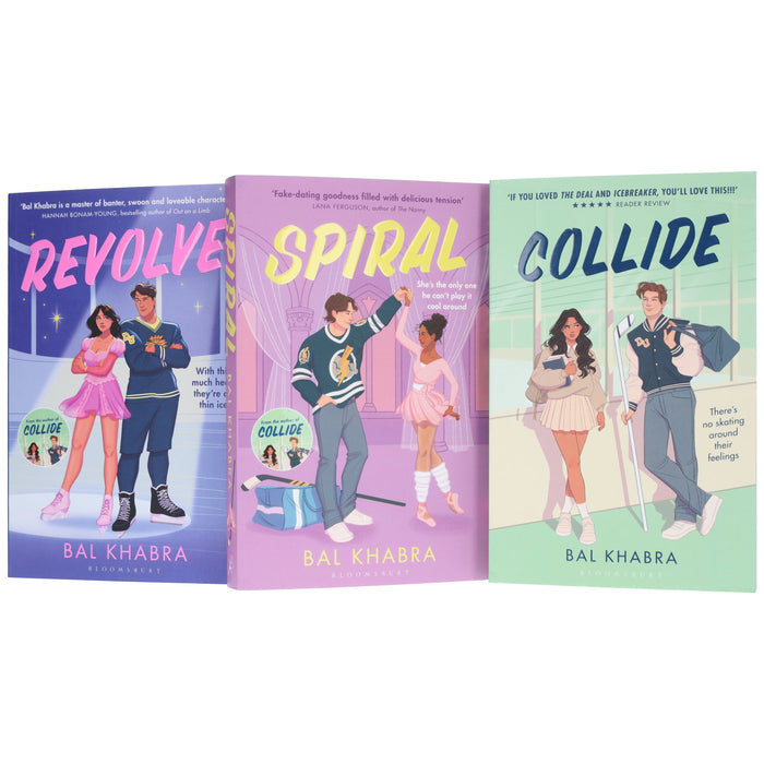 Off the Ice Series By Bal Khabra 3 Books Sprayed Edges Collection Set - Fiction - Paperback Fiction Bloomsbury Publishing