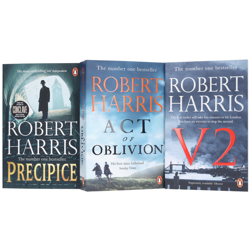 Robert Harris Collection (V2, Act of Oblivion & Precipice) 3 Books Set - Fiction - Paperback Fiction Penguin Random House